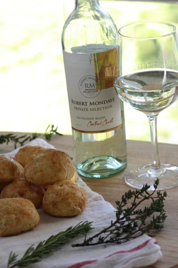 Herb Emmental Gruyere Gougeres Recipe