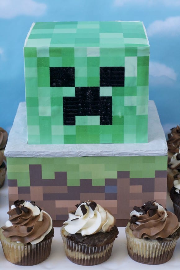 minecraft cake