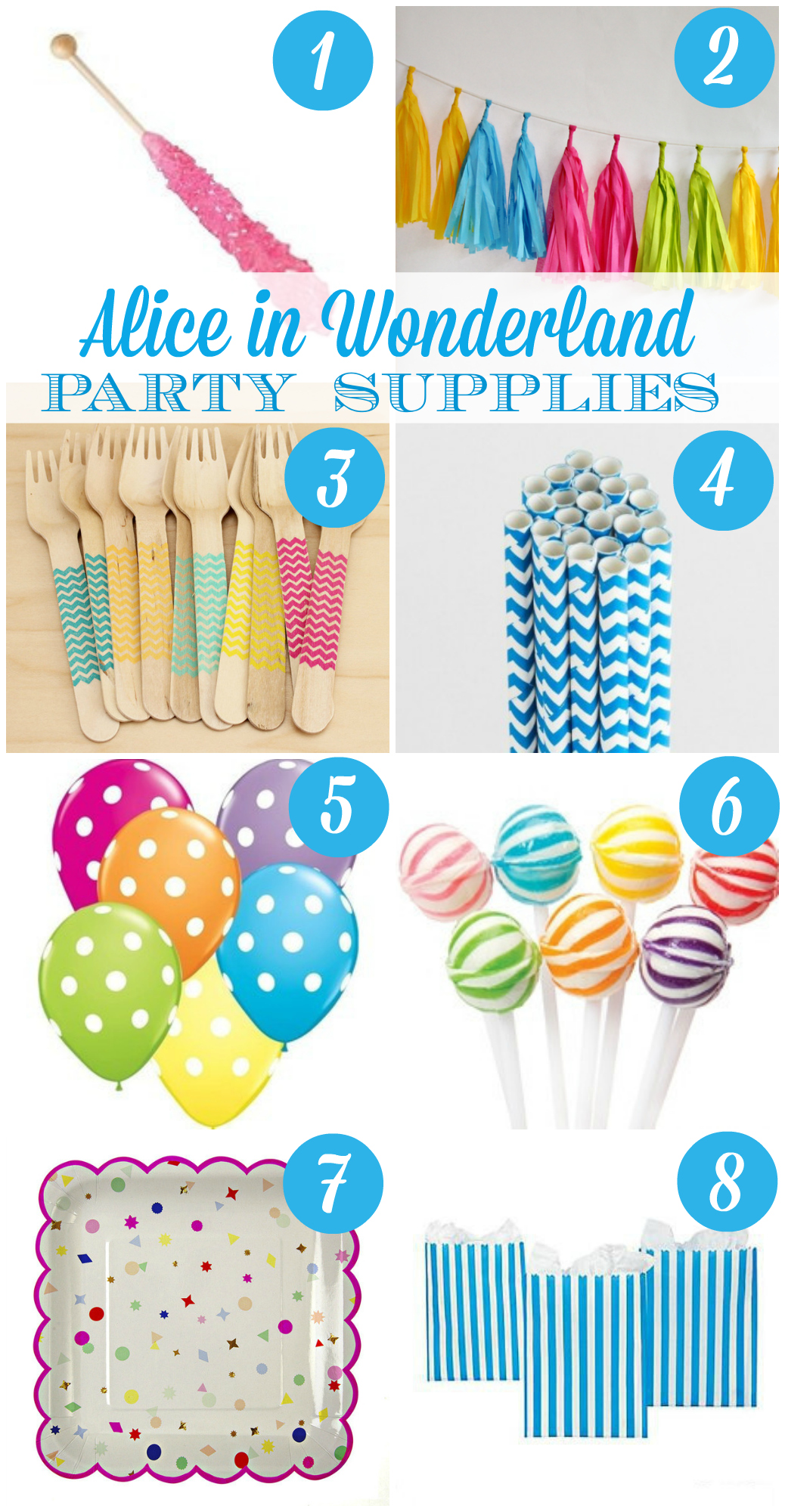 7 MustHaves for an Alice in Wonderland Party! Catch My Party
