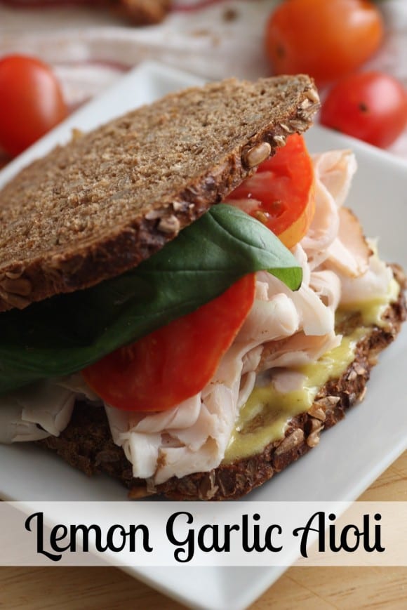 Lemon garlic aioli recipe | CatchMyParty.com