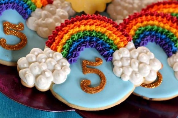 My Little Pony Party cookies| CatchMyParty.com