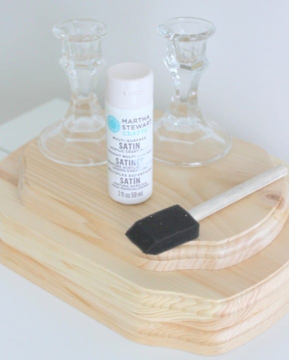 Materials for Cupcake Stand DIY | CatchMyParty.com