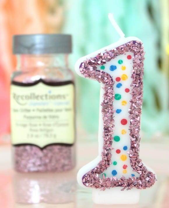 Final Birthday Candle Makeover | CatchMyParty.com