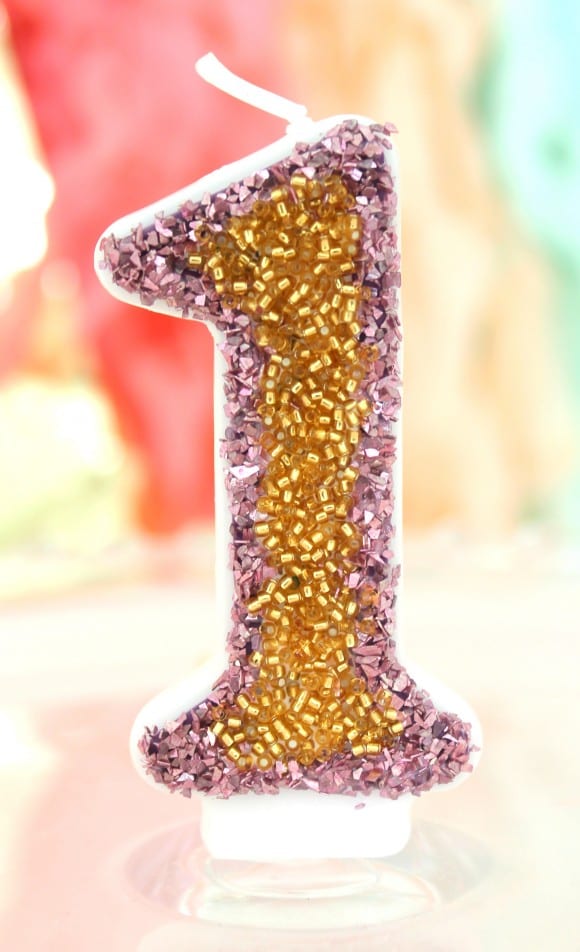 Birthday Candle Makeover DIY | CatchMyParty.com