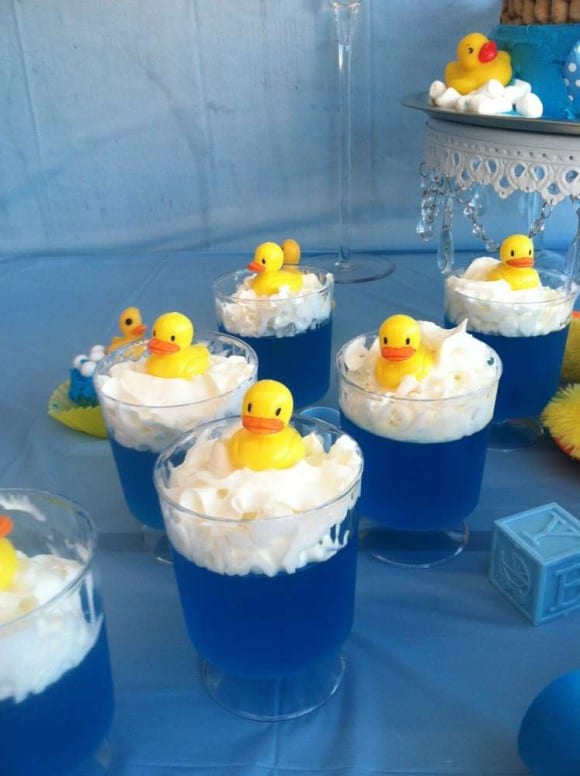 Duck baby sale shower centerpieces