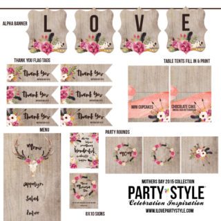 Free Mother's Day Printables | Catch My Party
