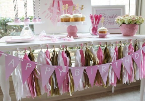 Ballerina Party Ideas + Free Printables | Catch My Party