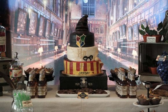 Harry Potter birthday party | CatchMyParty.com Harry Potter birthday party | CatchMyParty.com