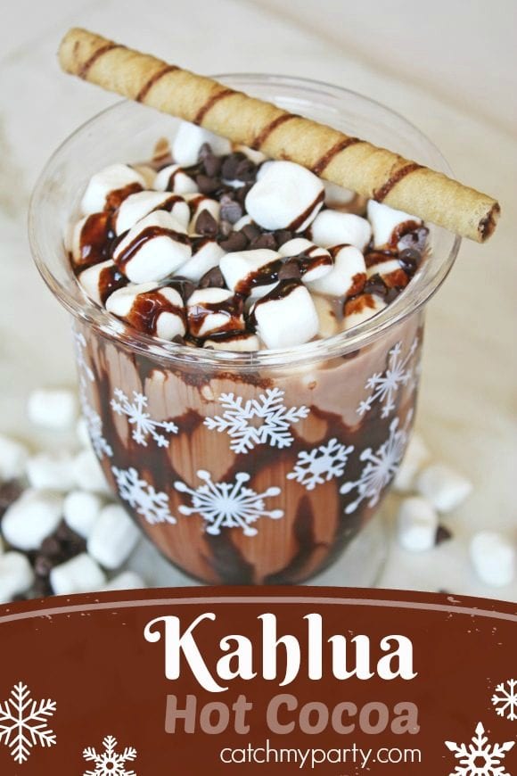 Kahlua Hot Cocoa Recipe | CatchMyParty.com Kahlua Hot Cocoa Recipe | CatchMyParty.com
