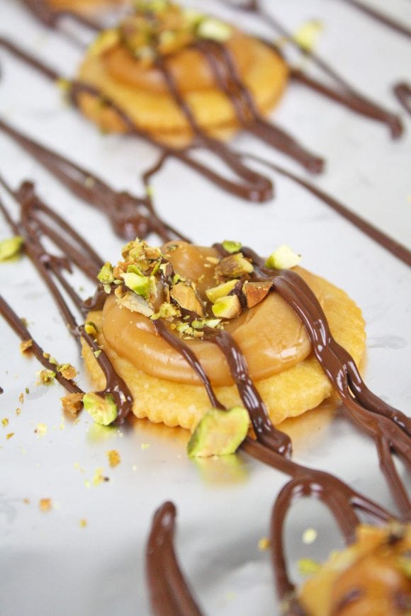 Sprinkle Chopped Pistachios | CatchMyParty.com