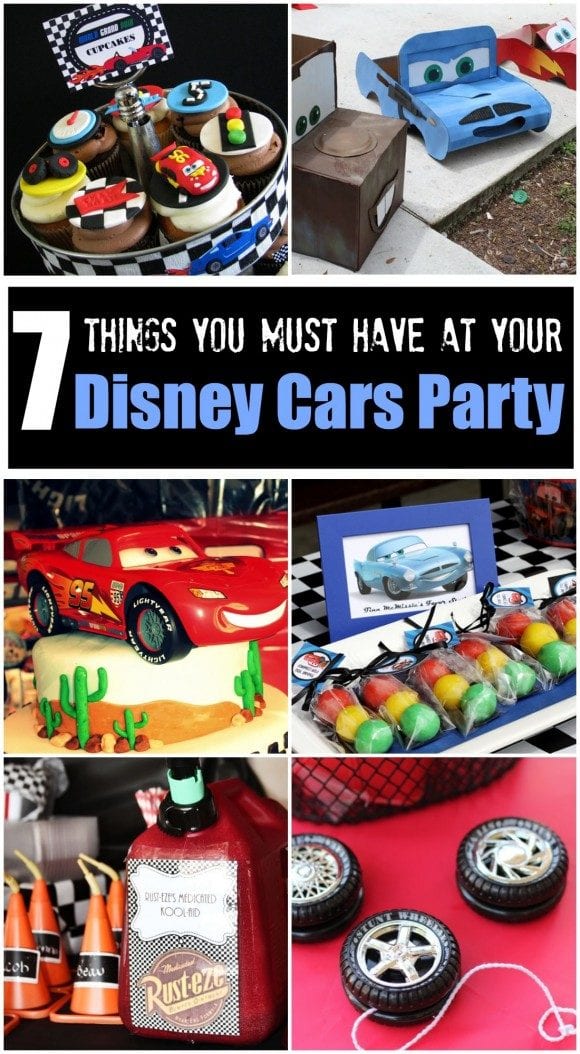 7 Things You Must Have at Your Disney Cars Party | CatchMyParty.com