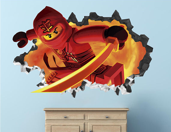 Lego Ninjago Dessert Table Backdrop | CatchMyParty.com