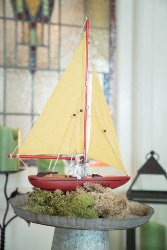 Wild One Centerpiece | CatchMyParty.com Wild One Centerpiece | CatchMyParty.com