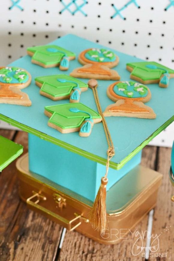 Graduation Cookies | CatchMyParty.com