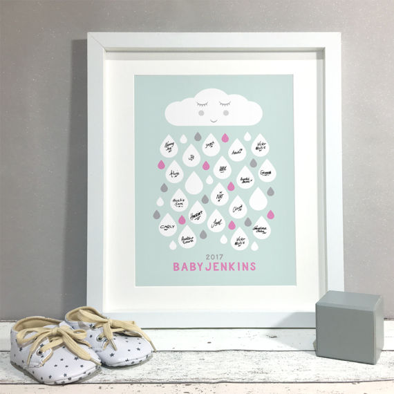 Boy baby shower party supplies - Guest Book Poster | CatchMyParty.com Boy baby shower party supplies - Guest Book Poster | CatchMyParty.com