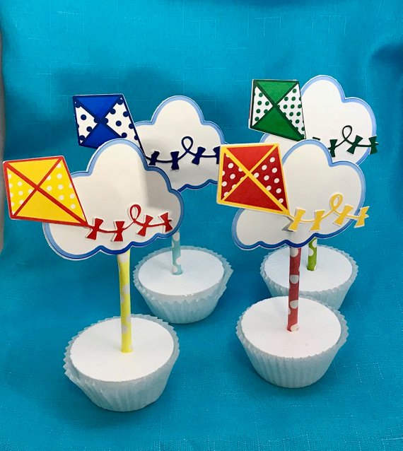 Mary Poppins party supplies - Cupcake Toppers | CatchMyParty.com Mary Poppins party supplies - Cupcake Toppers | CatchMyParty.com