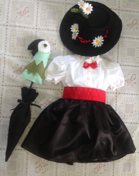 Mary Poppins party supplies - Outfit | CatchMyParty.com Mary Poppins party supplies - Outfit | CatchMyParty.com