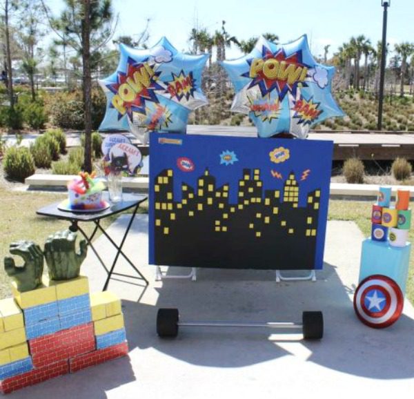 Superhero party games