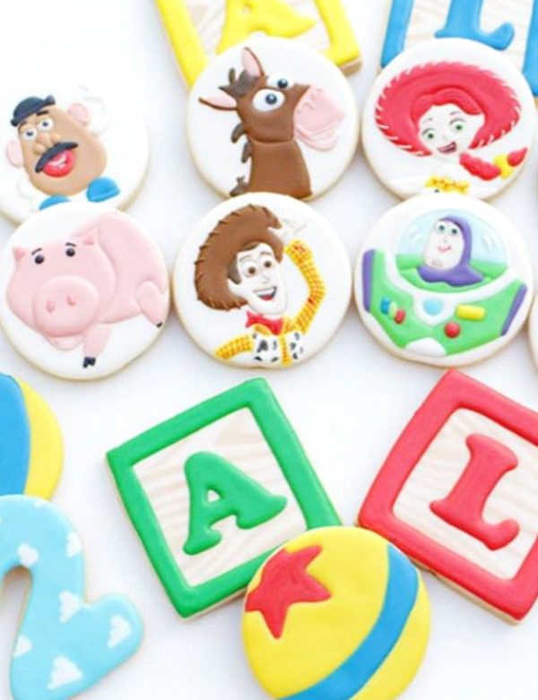 Toy Story Cookies | CatchMyParty.com Toy Story Cookies