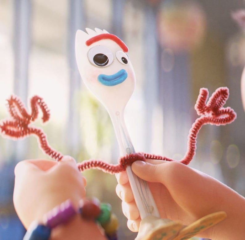 Toy Story Party Favor - Forky DIY Kit | CatchMyParty.com Toy Story Party Favor - Forky DIY Kit