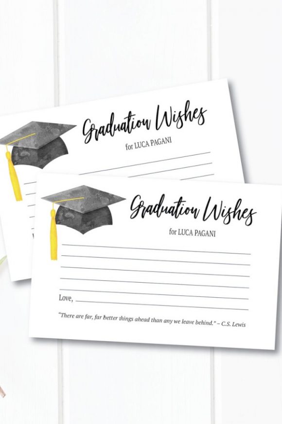 Graduation Advice Cards