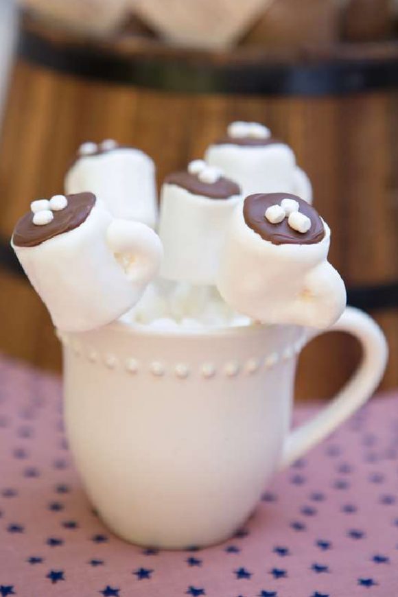 Hot Cocoa Cake Pops 