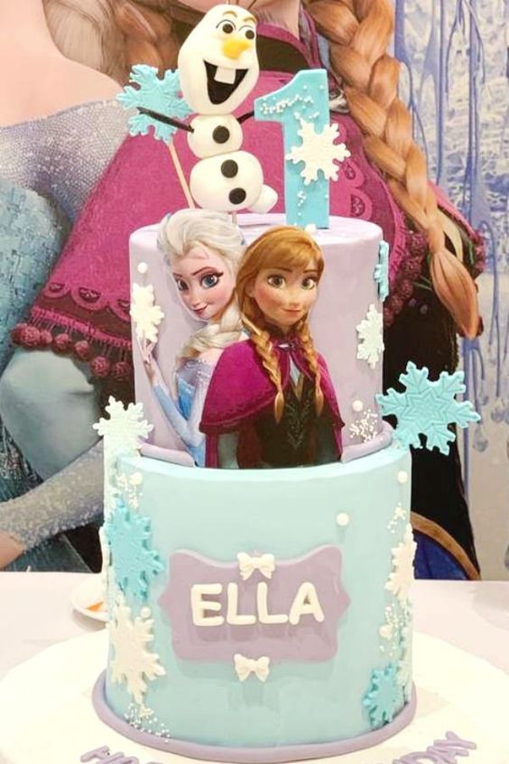 33 Impressive Frozen And Frozen 2 Cake Ideas Catch My Party 9241