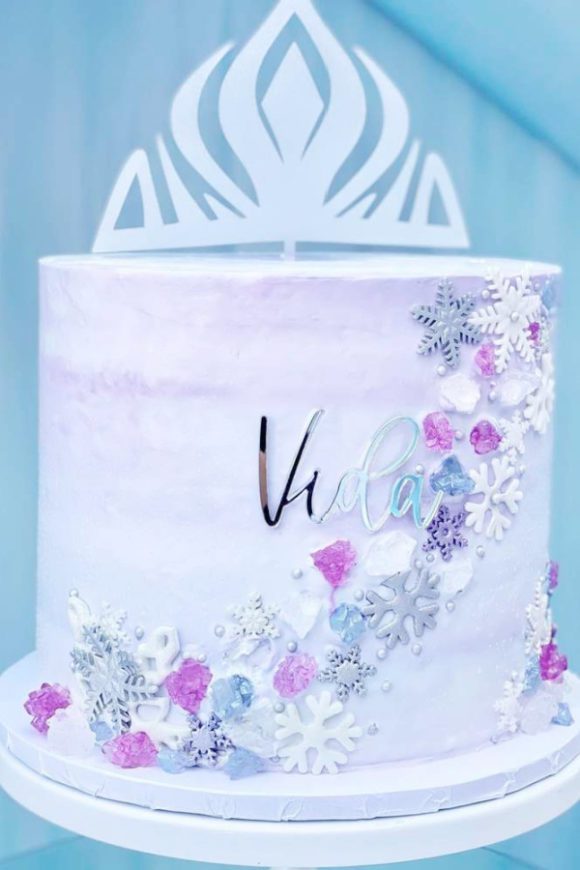 Disney's Frozen Birthday Party Ideas: Pink, Purple, Blue, & A