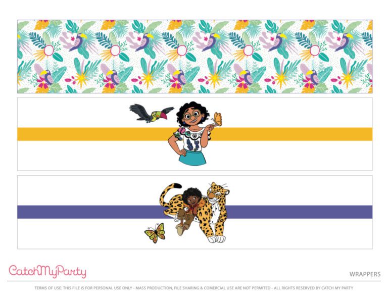 FREE Encanto Party Printables Party Like the Madrigals! Catch My Party