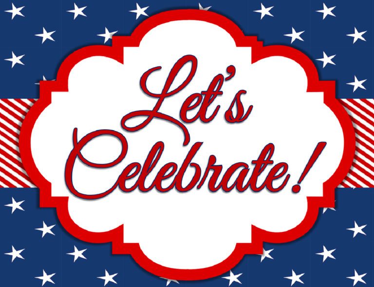 Party On! FREE 4th of July Printables | Catch My Party