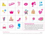 (12 Cards) FREE Fun Printable BARBIE Bingo Game! | Catch My Party