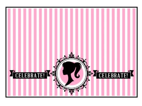 Vintage Barbie Party Printables (FREE Download) | Catch My Party
