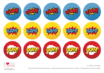 Awesome Superhero Party Printables (FREE Download)! | Catch My Party