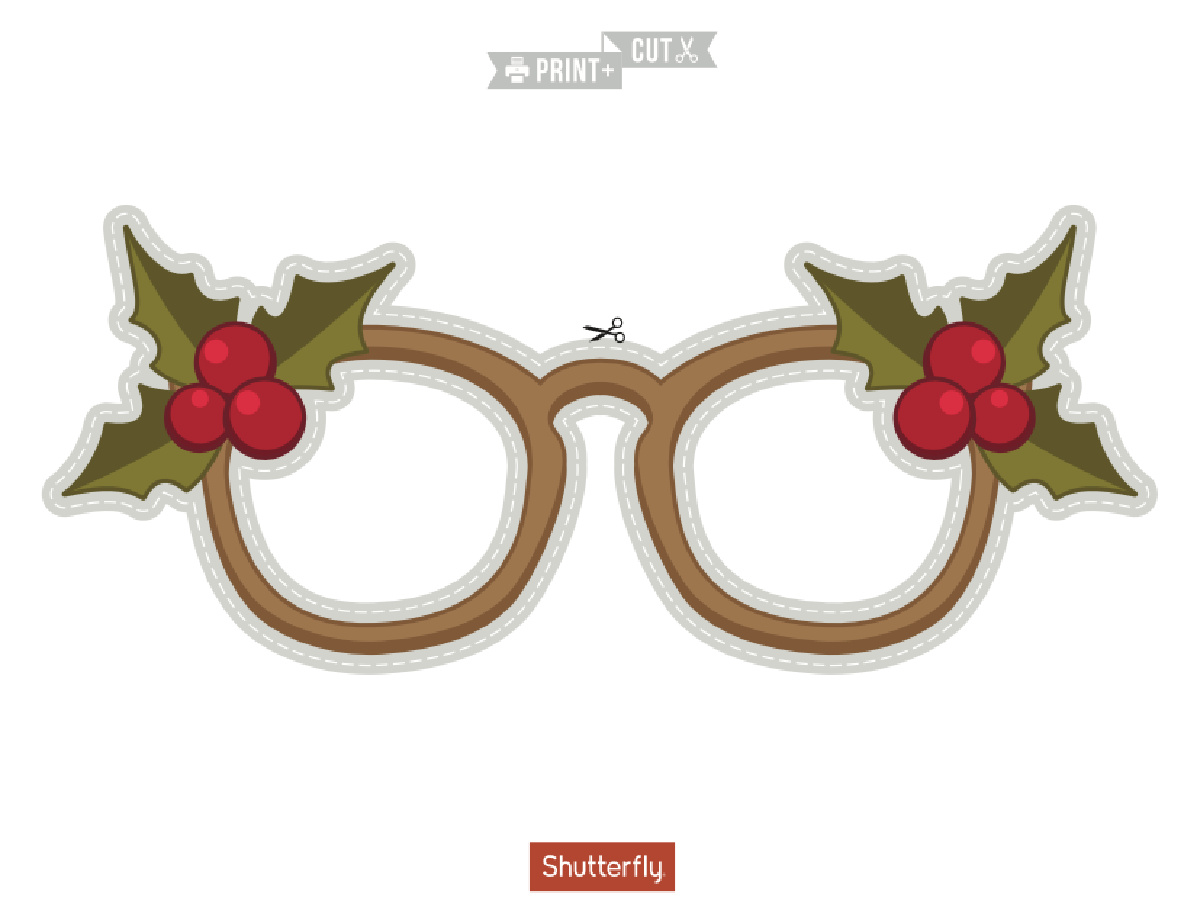 Holiday Photo Booth Props Printable Free Fanny Printable Holiday Photo Booth Props Printable Free Fanny Printable