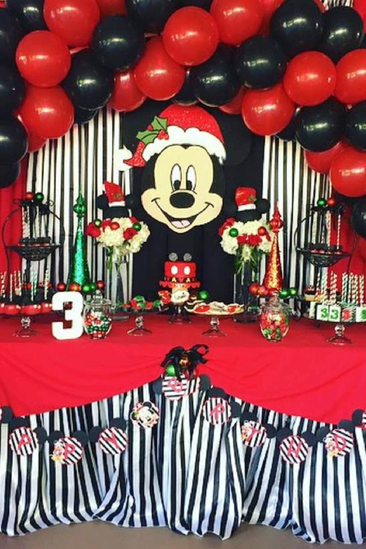 Mickey Mouse Christmas Parties