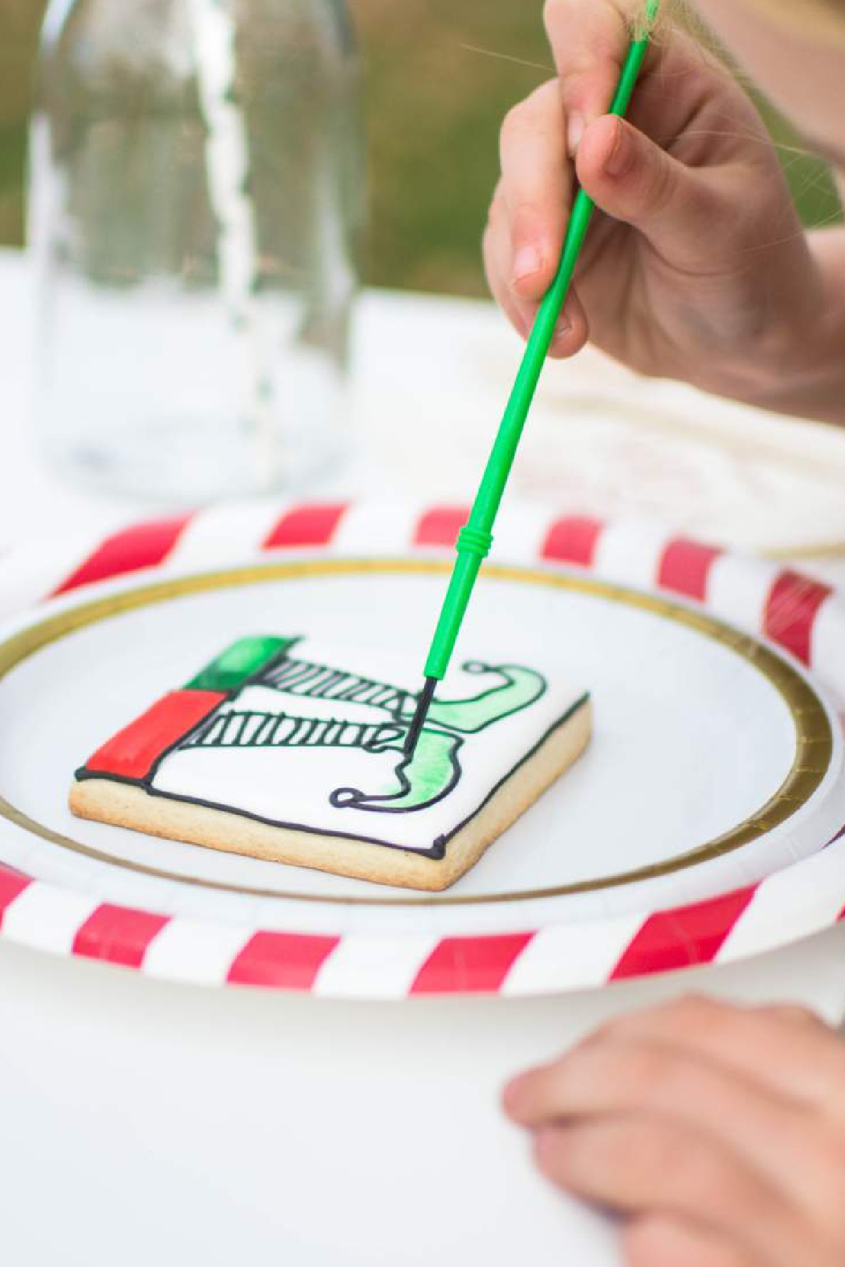 Paint an Elf Cookie Party Activity