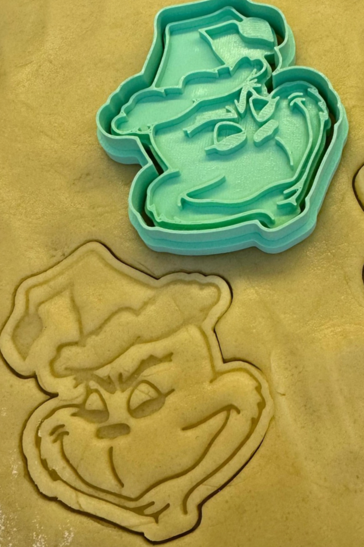 Grinch Cookie Cutter for Christmas Baking