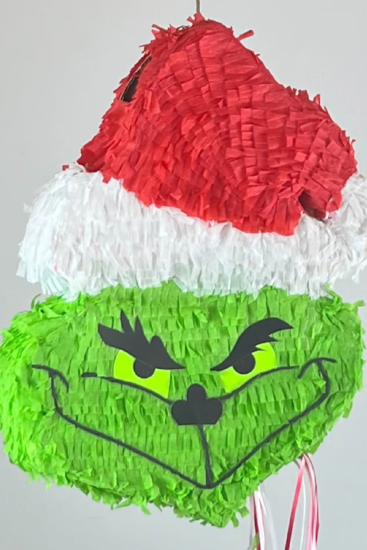Grinch Piñata for a Whoville Christmas Party