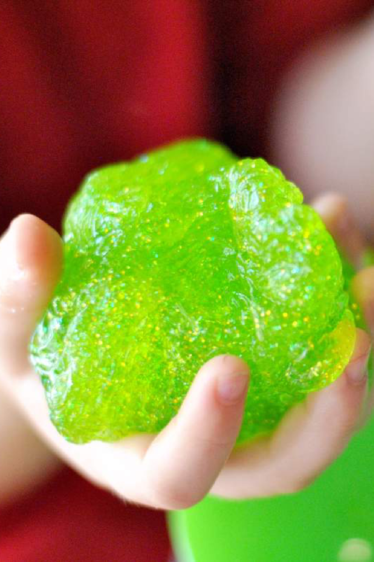 Grinch Slime Party Activity for Kids