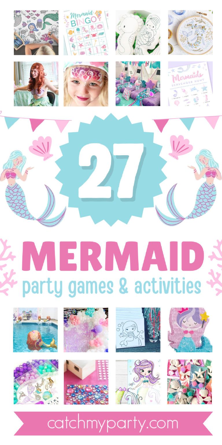 27 MUST-SEE Mermaid Party Games and Activities (2025)! | Catch My Party