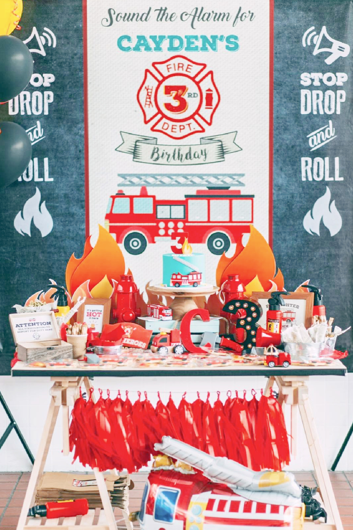 Firefighter Birthday Party Firefighter Birthday Party