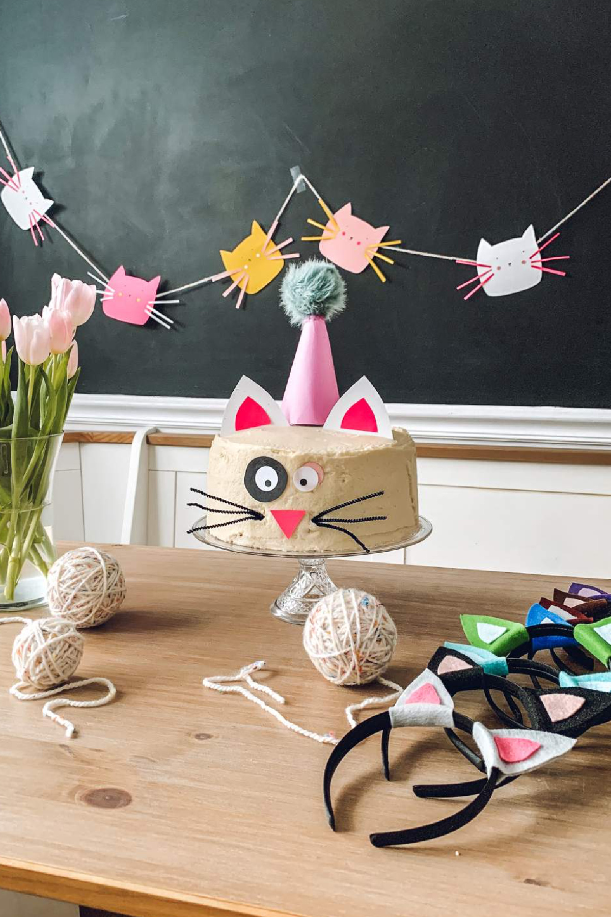 Kitten birthday party | CatchMyParty.com Kitten birthday party