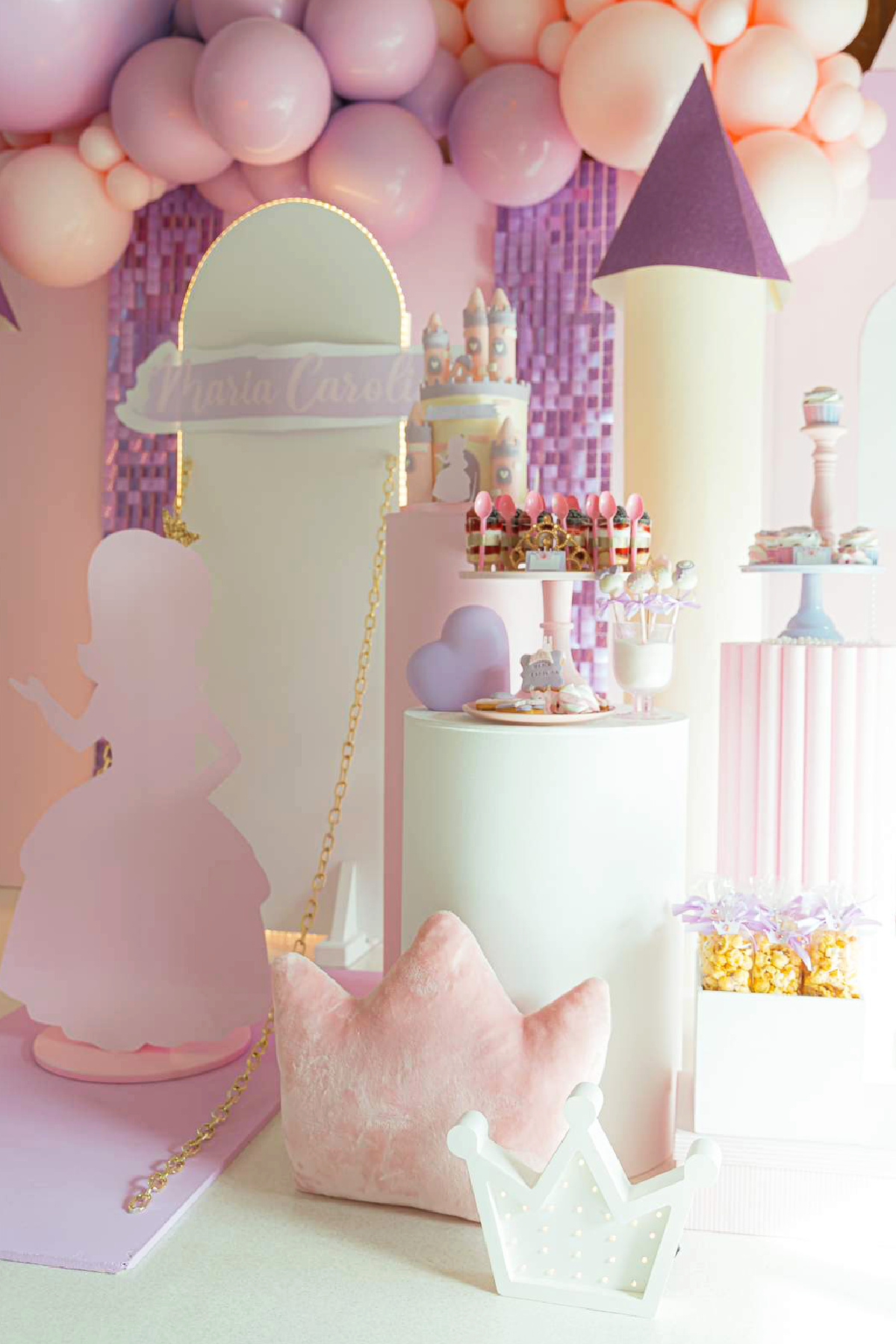 Princess birthday party | CatchMyParty.com Princess birthday party