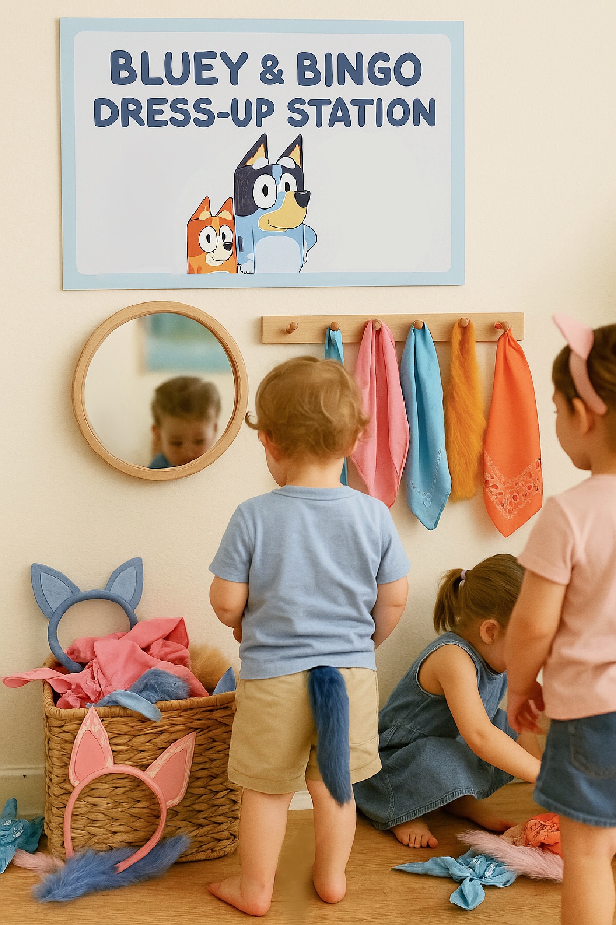 Bluey & Bingo Dress-Up Station Bluey & Bingo Dress-Up Station
