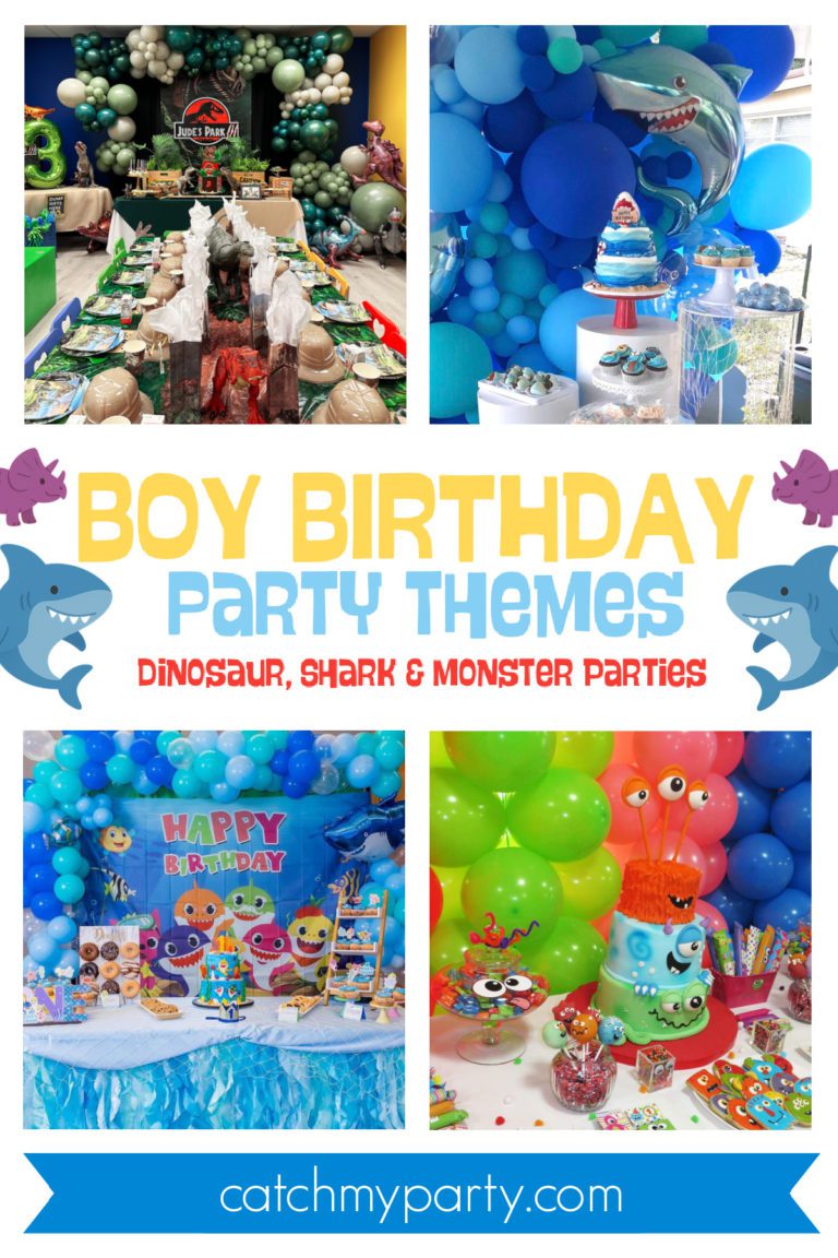 🎉 40 Best Boy Birthday Themes for 2026 (That Kids LOVE!) | Catch My Party