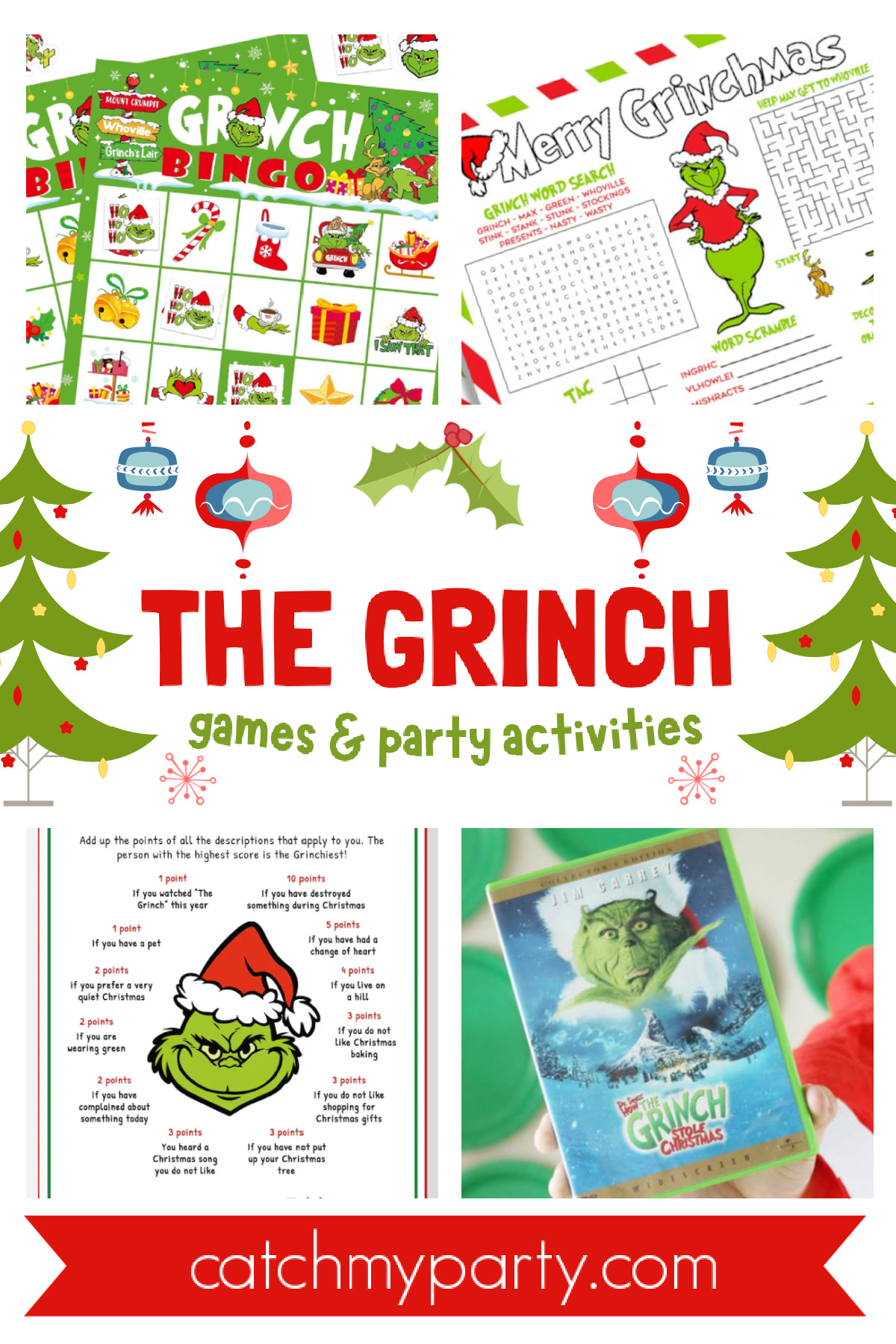 Grinch Games & Party Activities