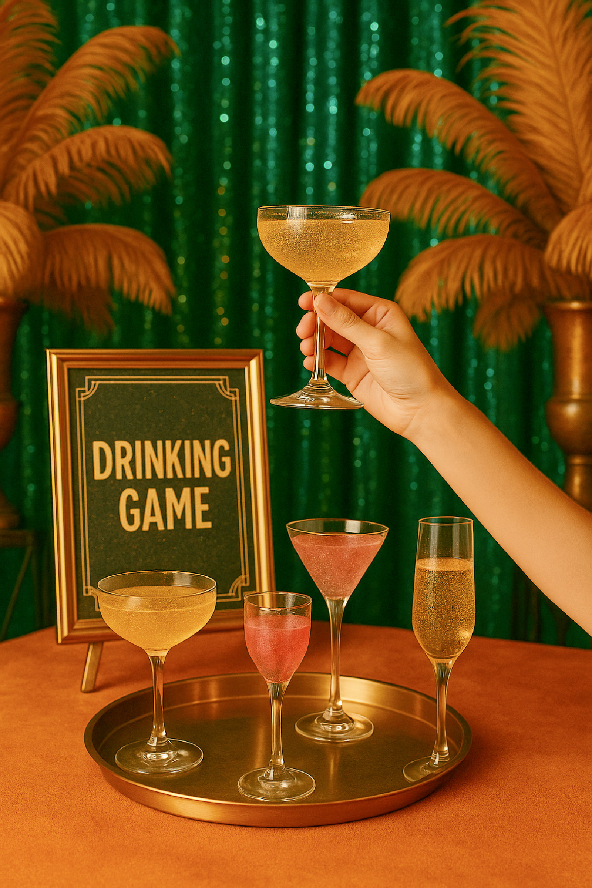 Showgirl Drinking Game (for teens or adults—depending on the party)