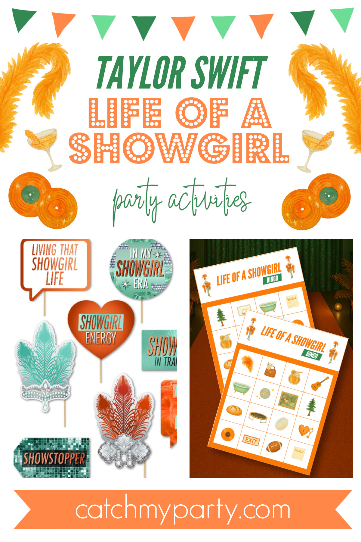 Life of a Showgirl Party Activities
