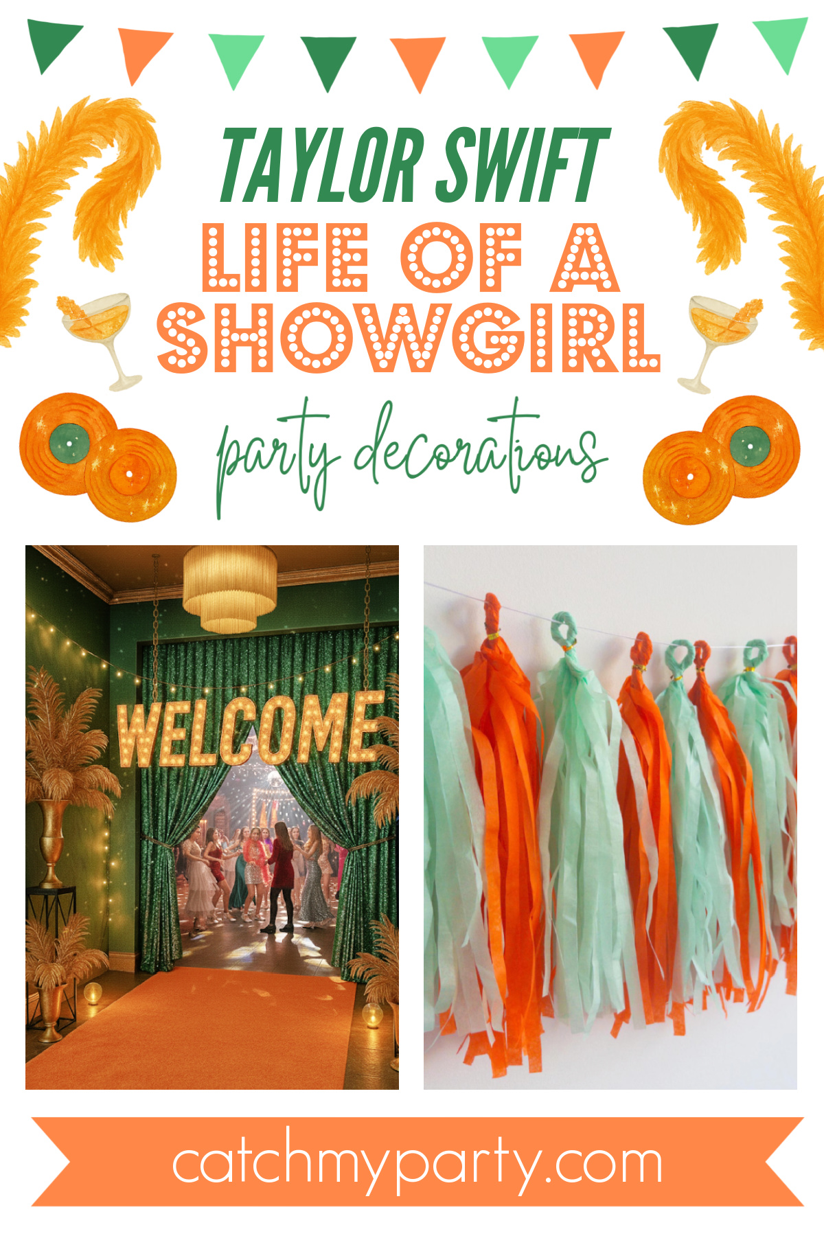 Life of a Showgirl Party Decorations
