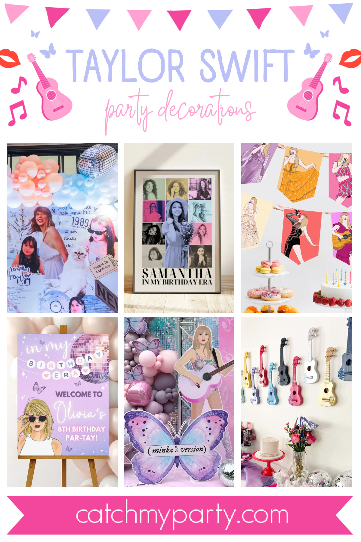 Taylor Swift Party Decorations
